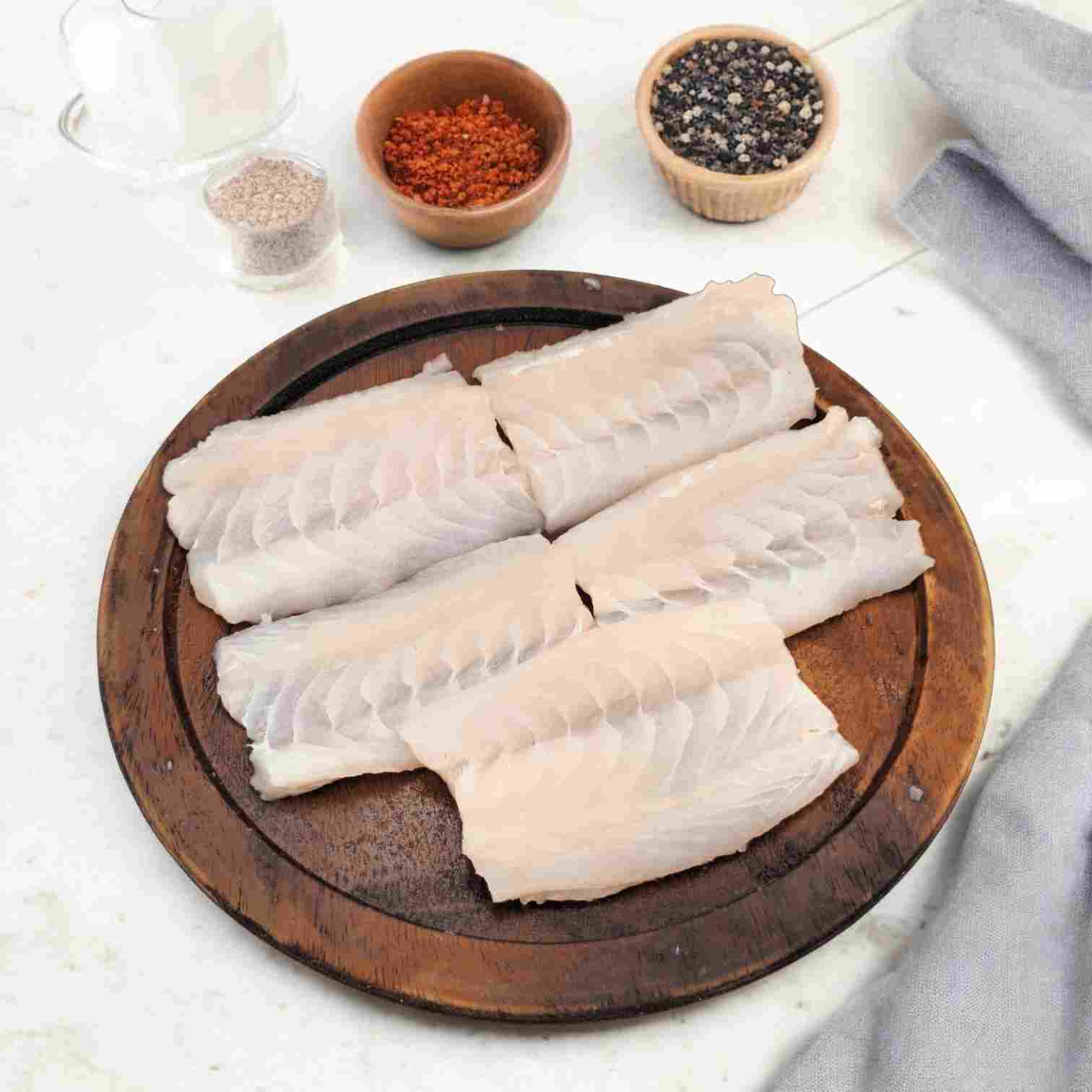 Bhetki (Sea Bass) - Fillet, Fry Cut